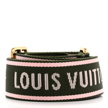 LOUIS VUITTON Nylon Bandouliere Shoulder Strap Kaki