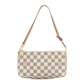 LOUIS VUITTON Damier Azur Pochette Accessories NM