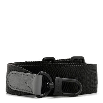 LOUIS VUITTON Jacquard Canvas Keepall Bandouliere Adjustable Shoulder Strap Black