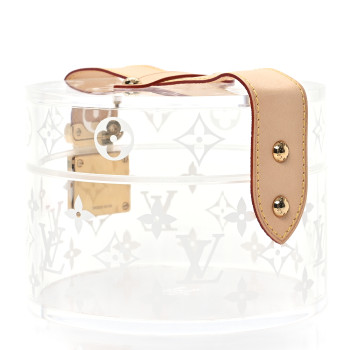 LOUIS VUITTON Transparent Plexiglass Box Scott