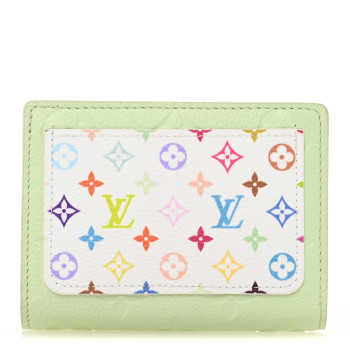 LOUIS VUITTON LV x TM Empreinte Monogram Multicolor Clea Wallet Green Tea