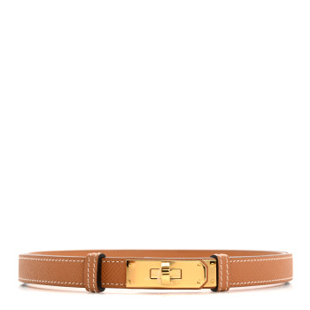 HERMES Epsom Kelly Belt Gold