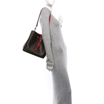LOUIS VUITTON Monogram Neonoe MM Coquelicot