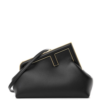 FENDI Shiny Nappa Small Fendi First Black