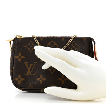 LOUIS VUITTON Monogram Mini Pochette Accessories
