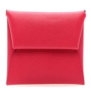 HERMES Epsom Bastia Coin Purse Rose Extreme