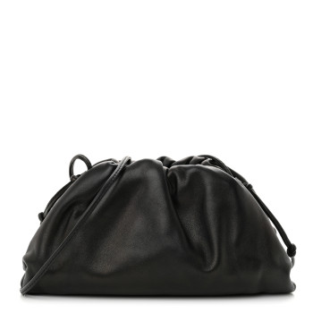 BOTTEGA VENETA Butter Calfskin The Mini Pouch Black