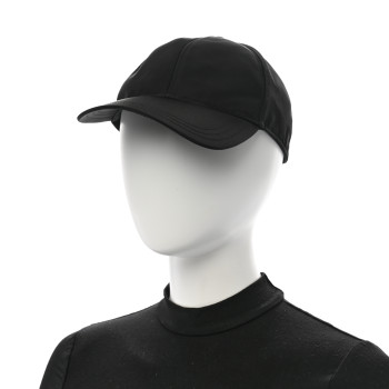 PRADA Re-Nylon Mens Baseball Cap XL Black