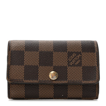 LOUIS VUITTON Damier Ebene Multicles 6 Key Holder