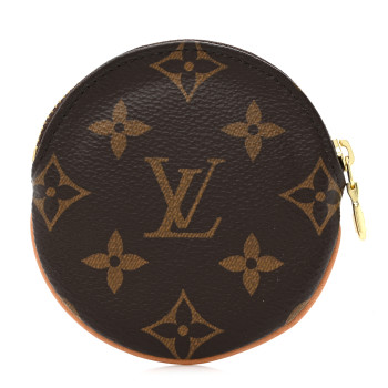 LOUIS VUITTON Monogram Round Coin Purse