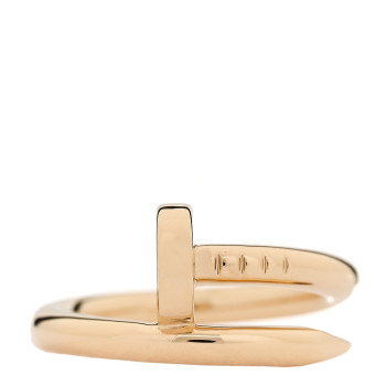 CARTIER 18K Yellow Gold Juste Un Clou Ring 49 4.75