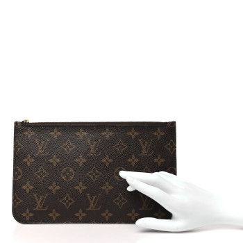 LOUIS VUITTON Monogram Neverfull MM GM Pochette