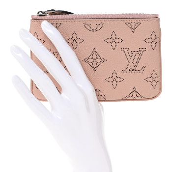 LOUIS VUITTON Mahina Key Pouch Magnolia
