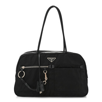 PRADA Nylon Pocket Bowler Black