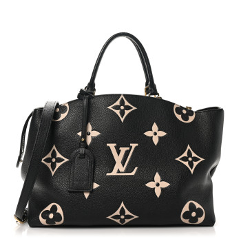 LOUIS VUITTON Empreinte Monogram Giant Grand Palais Black Beige
