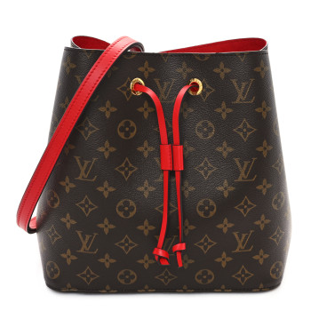 LOUIS VUITTON Monogram Neonoe MM Coquelicot