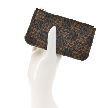 LOUIS VUITTON Damier Ebene Key Pouch