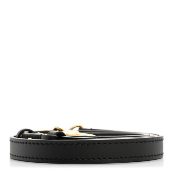 LOUIS VUITTON Calfskin Neonoe Shoulder Strap Black