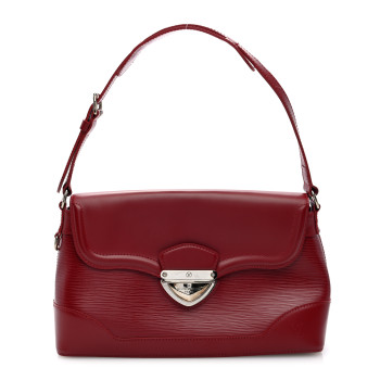 LOUIS VUITTON Epi Bagatelle PM Rubis