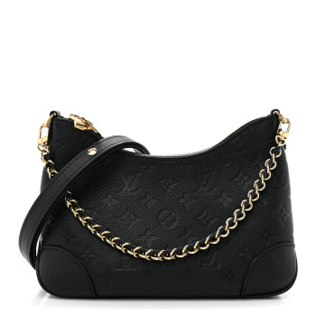 LOUIS VUITTON Empreinte Monogram Boulogne NM Black