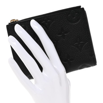 LOUIS VUITTON Empreinte Lisa Wallet Black