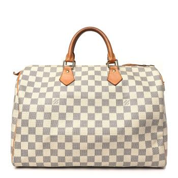 LOUIS VUITTON Damier Azur Speedy 35