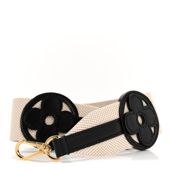 LOUIS VUITTON LV Twist Jacquard Shoulder Strap Black