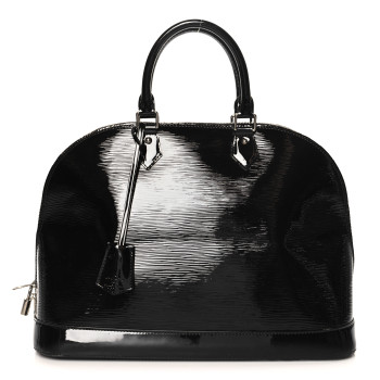 LOUIS VUITTON Electric Epi Alma MM Black