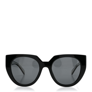 PRADA Acetate Sunglasses SPR 14W Black White