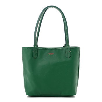 GOYARD Goyardine Reversible Mini Anjou Green