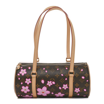 LOUIS VUITTON LV X TM Monogram Cherry Blossom Papillon Sakura Brown