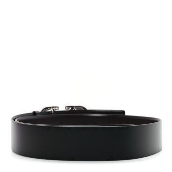 VALENTINO GARAVANI Calfskin VLogo Signature 40mm Belt 85 34 Black