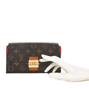 LOUIS VUITTON Monogram Elysee Wallet Orient