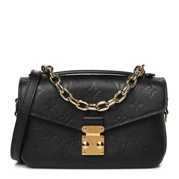 LOUIS VUITTON Empreinte Pochette Metis East West Black