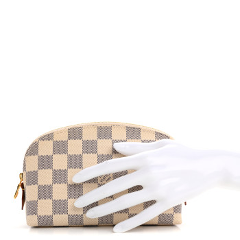 LOUIS VUITTON Damier Azur Cosmetic Pouch