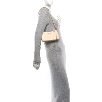 LOUIS VUITTON Empreinte Easy Pouch On Strap Cream