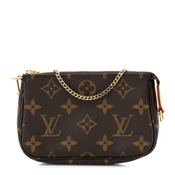 LOUIS VUITTON Monogram Mini Pochette Accessories