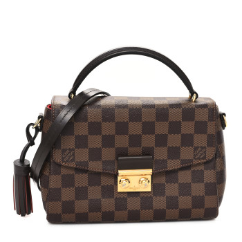 LOUIS VUITTON Damier Ebene Croisette