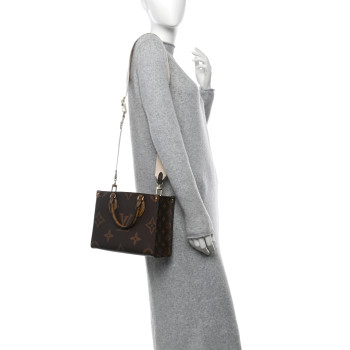 LOUIS VUITTON Reverse Monogram Giant Onthego PM