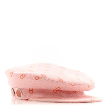 HERMES Canvas Womens Vauban Chaine d'Ancre Cap 56 Rose Pop