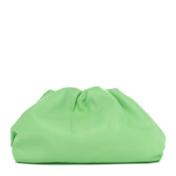 BOTTEGA VENETA Calfskin Teen Pouch Wasabi
