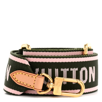 LOUIS VUITTON Nylon Bandouliere Shoulder Strap Kaki