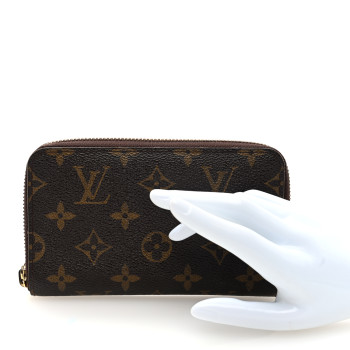 LOUIS VUITTON Monogram Zippy Compact Wallet
