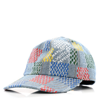 LOUIS VUITTON Denim LV Vers Damier Cap M