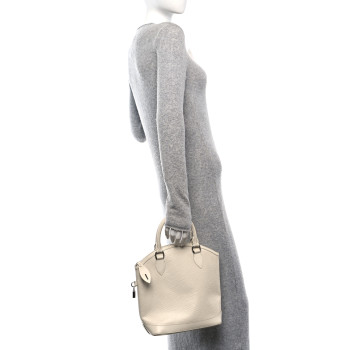 LOUIS VUITTON Epi Lockit Ivory