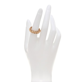 CARTIER 18K Pink Gold MM Clash De Cartier Ring 53 6.5