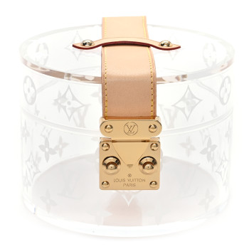 LOUIS VUITTON Transparent Plexiglass Box Scott