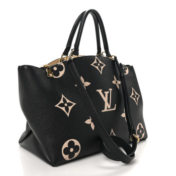 LOUIS VUITTON Empreinte Monogram Giant Grand Palais Black Beige