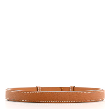 HERMES Epsom Kelly Belt Gold