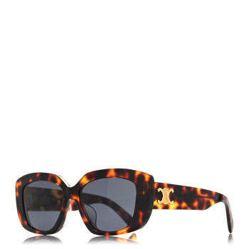CELINE Acetate Sunglasses CL 40216U Blonde Havana